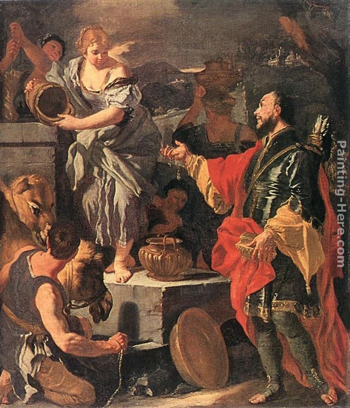 Francesco Solimena Rebecca at the Well